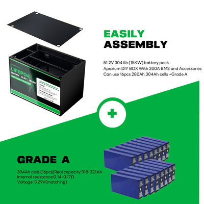 Batterie LiFePO4 de 8Ah 12V pour les systèmes solaires et éoliens