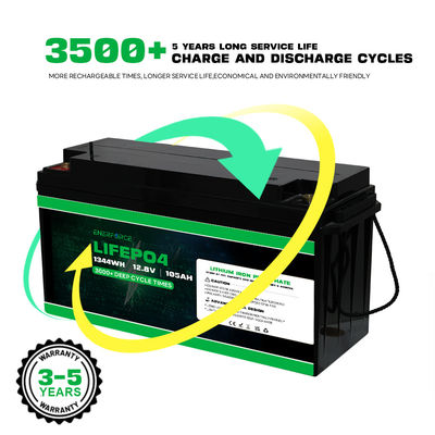 Cycle 48V 100Ah batterie de panier de golf Lifepo4 batterie lithium-ion phosphate