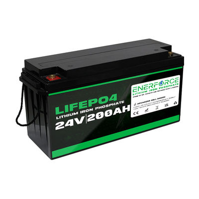 OEM 24V LiFePO4 batterie 200ah 37kg 48KW batterie LFP pour l' énergie solaire