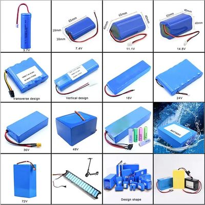 Batterie haute performance 3S1P 18650 11,1 V 2600 mAh pour des applications robustes