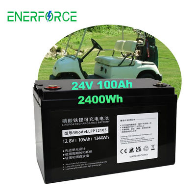 Batterie pour chariot de golf 24V 100ah Lifepo4 LFP