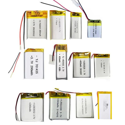Batterie rechargeable au lithium polymère personnalisée 3.7V 8mAh - 20000mAh Capacité