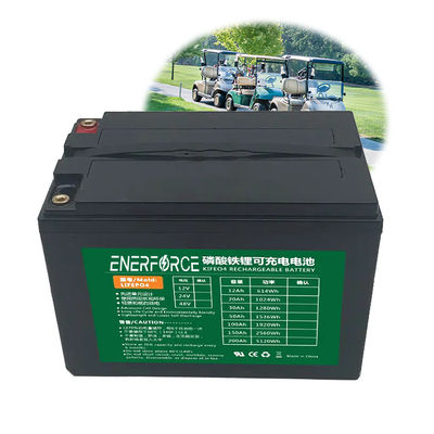 Batterie de voiture de golf rechargeable Lifepo4 Batterie lithium-ion phosphate