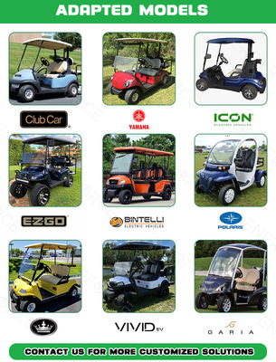 Batterie de voiture de golf rechargeable Lifepo4 Batterie lithium-ion phosphate
