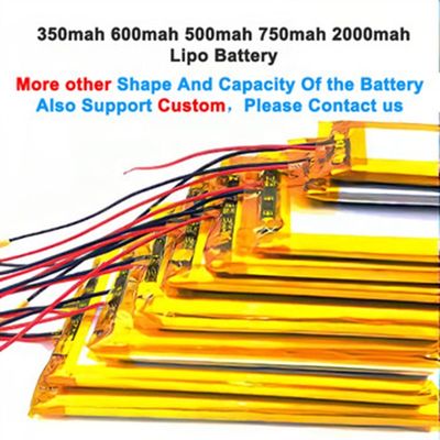 Batterie au lithium polymère rechargeable de haute capacité 3.7V 5000mAh