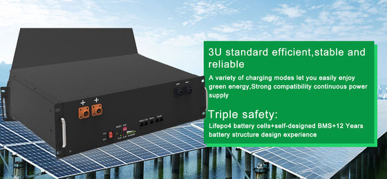 Batterie au lithium de haute performance 51.2V 5.12KWh avec 6000 cycles