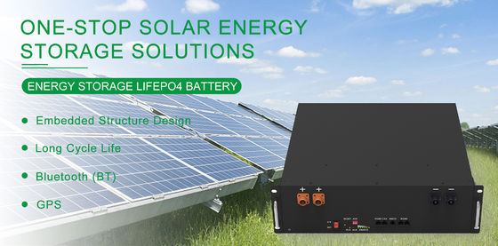 Batterie au lithium de haute performance 51.2V 5.12KWh avec 6000 cycles
