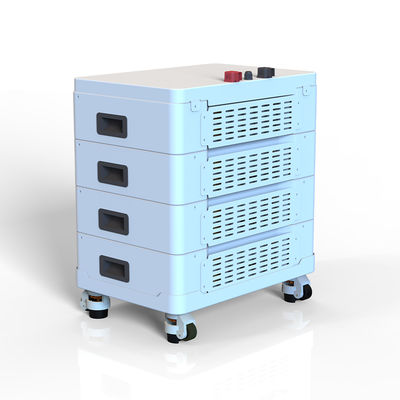 Système de stockage d'énergie résidentiel hors réseau 51.2V 10KW 20KW batterie au lithium empilée