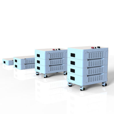 OEM 51.2V 10KW Lifepo4 batterie au lithium empilable pour système d'énergie solaire