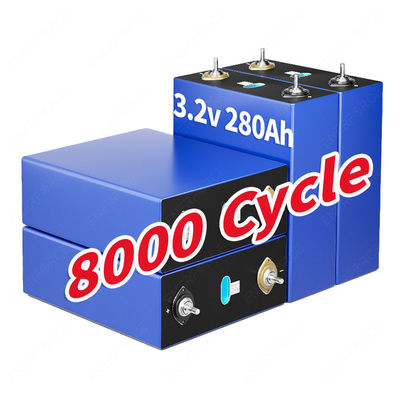 8000 Cycle EVE 3.2V 280AH LFP Lifepo4 Piles de catégorie A 5,49 kg Pour l'énergie solaire