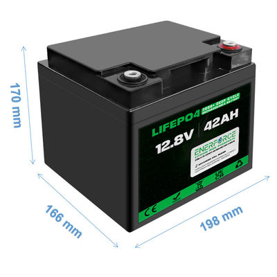 OEM 12V LiFePO4 batterie 42Ah Pour le système d'énergie solaire Voiture de golf et fauteuils roulants