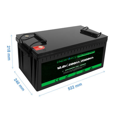 12V 200Ah LiFePO4 batterie pour les centres de données