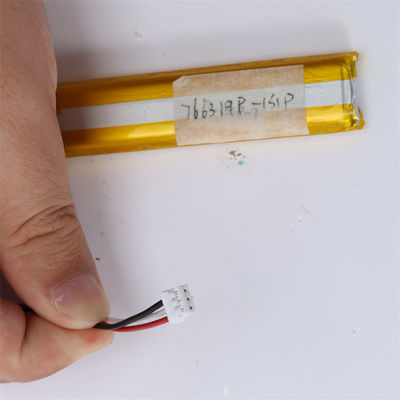 OEM 28g LIPO batterie au lithium polymère 3.7V 1050mAh Pour usage industriel