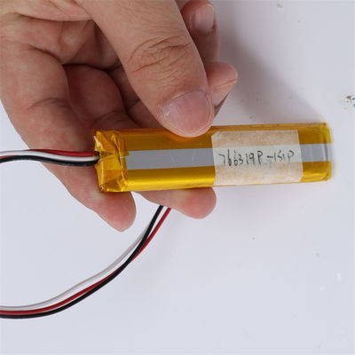 OEM 28g LIPO batterie au lithium polymère 3.7V 1050mAh Pour usage industriel