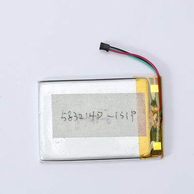 3.7V 230mAh Batterie LiPo mobile portable pour les appareils électroniques grand public