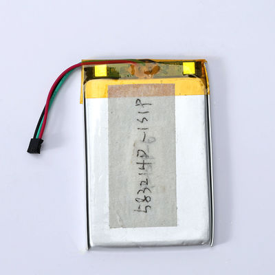 3.7V 230mAh Batterie LiPo mobile portable pour les appareils électroniques grand public