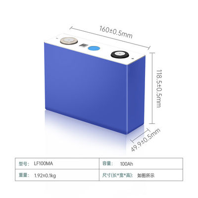 EVE LFP LiFePO4 Cellule prismatique 3,2 V 100Ah Pour un stockage d'énergie fiable