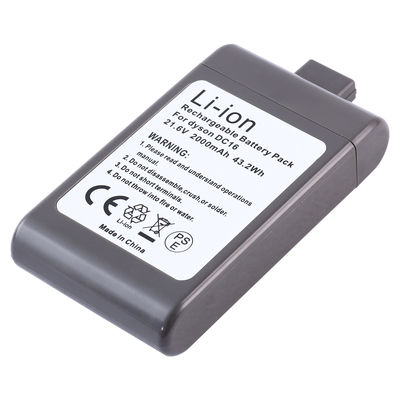 Outil électrique aspirateur au lithium-ion Batterie 22,2V 2000mAh Pour Dyson DC16