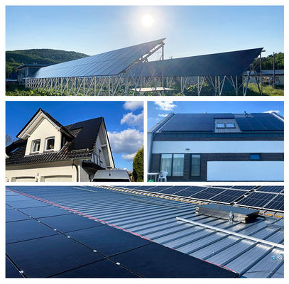 Panneaux solaires bifaciaux photovoltaïques 415W Haute performance