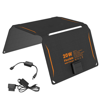 Panneaux solaires photovoltaïques pliables de 30W portables pour le camping en plein air