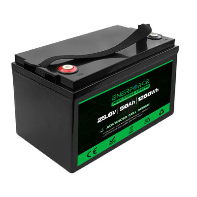 LFP batterie au lithium phosphate 24V 50Ah Lifepo4 batterie pour chariot de golf et bateau