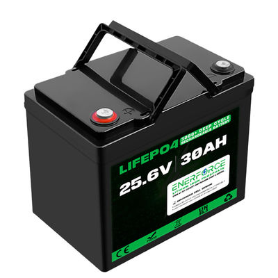30AH 24V batterie au phosphate de lithium pour vélo électrique scooter Go Kart Fun Cart