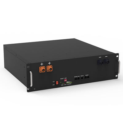 10kWh 51.2V 200Ah LiFePO4 Rack Mount Batterie au lithium pour le stockage d'énergie solaire à domicile