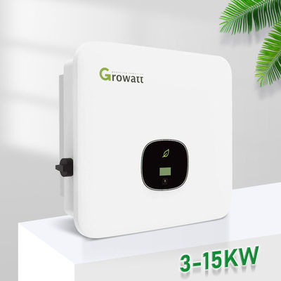 Growatt MOD 10000TL3-X On-Grid Inverter solaire 8 kW 10 kW et 15 kW Trois phases pour le système d'énergie solaire à domicile