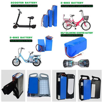 Batterie rechargeable au lithium-ion 7S4P 18650 24V 2000mAh 2500mAh Haute puissance pour vélo électrique